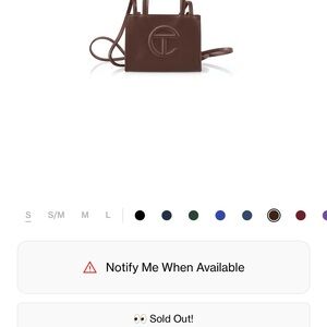 AUTHENTIC “TELFAR” BAG🔥